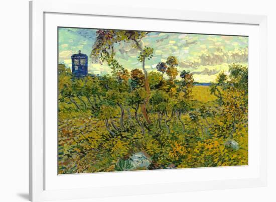 Vincent Van Gogh Tardis Montmajour-Vincent van Gogh-Framed Art Print