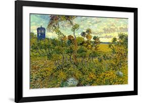 Vincent Van Gogh Tardis Montmajour-Vincent van Gogh-Framed Art Print