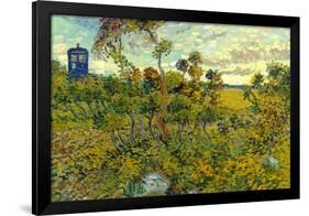 Vincent Van Gogh Tardis Montmajour-Vincent van Gogh-Framed Art Print