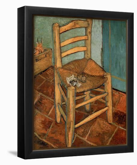 Vincent Van Gogh The Chair Art Print POSTER vangogh-null-Framed Poster