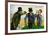 Vincent Van Gogh The Drinkers-Vincent van Gogh-Framed Art Print