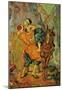 Vincent Van Gogh (The Good Samaritan (after Delacroix)) Art Poster Print-null-Mounted Poster