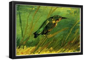 Vincent Van Gogh The Kingfisher Art Print Poster-null-Framed Poster