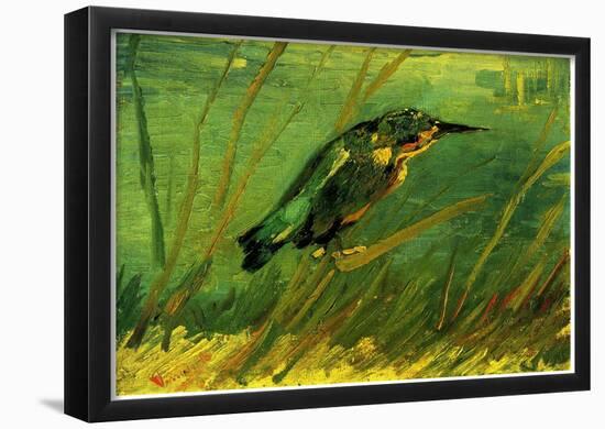 Vincent Van Gogh The Kingfisher Art Print Poster-null-Framed Poster