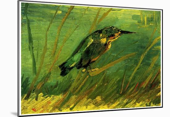 Vincent Van Gogh The Kingfisher Art Print Poster-null-Mounted Poster