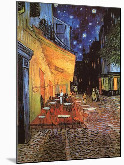 Vincent Van Gogh- The Night Cafe, c. 1888-Vincent van Gogh-Mounted Poster