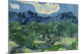 Vincent van Gogh (The Olive Trees)-Vincent van Gogh-Mounted Art Print