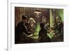 Vincent van Gogh The Potato Eaters-Vincent van Gogh-Framed Art Print