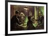 Vincent van Gogh The Potato Eaters-Vincent van Gogh-Framed Art Print