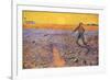 Vincent Van Gogh The Sower 3-Vincent van Gogh-Framed Art Print