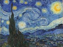 The Starry Night, June 1889-Vincent Van Gogh-Giclee Print