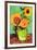 Vincent van Gogh Three Sunflowers in a Vase-Vincent van Gogh-Framed Art Print