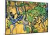 Vincent Van Gogh Tree Roots and Trunks Art Print Poster-null-Mounted Poster