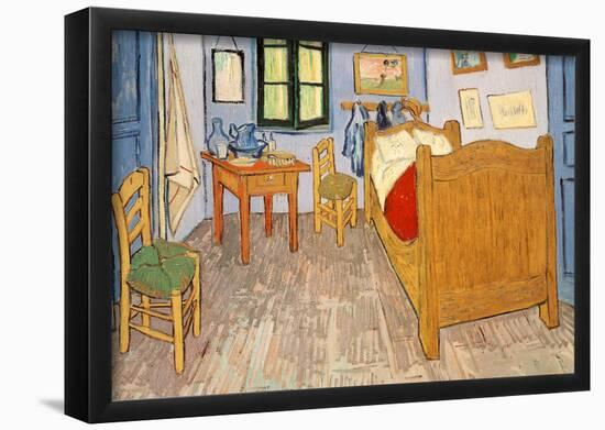 Vincent Van Gogh (Van Gogh's Bedroom) Art Poster Print-null-Framed Poster