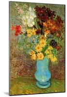 Vincent Van Gogh Vase with Daisies and Anemones Art Print Poster-null-Mounted Poster