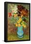 Vincent Van Gogh Vase with Daisies and Anemones Art Print Poster-null-Framed Poster