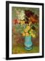 Vincent van Gogh Vase with Daisies and Anemones-Vincent van Gogh-Framed Art Print