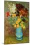 Vincent van Gogh Vase with Daisies and Anemones-Vincent van Gogh-Mounted Art Print