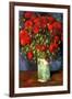 Vincent van Gogh Vase with Red Poppies-Vincent van Gogh-Framed Art Print