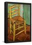 Vincent Van Gogh (Vincent's chair with pipe) Art Poster Print-null-Framed Poster