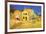 Vincent Van Gogh Vincent's House in Arles The Yellow House-null-Framed Art Print