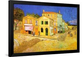 Vincent Van Gogh Vincent's House in Arles The Yellow House-null-Framed Art Print