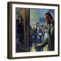 Vincent Van Gogh Visited Galleries and Studied the Paintings of Rubens-null-Framed Giclee Print