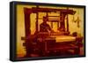 Vincent Van Gogh Weaver Art Print Poster-null-Framed Poster