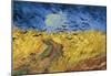 Vincent Van Gogh Wheatfield with Crows Art Print Poster-null-Mounted Poster