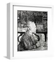 Vincent Van Gogh-Henri de Toulouse-Lautrec-Framed Giclee Print