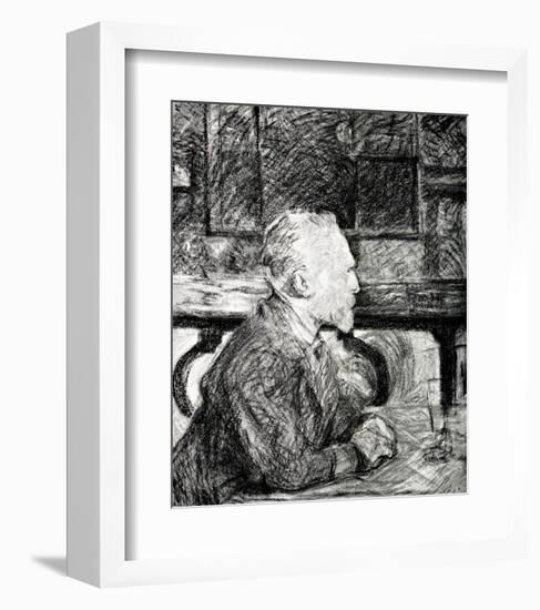 Vincent Van Gogh-Henri de Toulouse-Lautrec-Framed Giclee Print