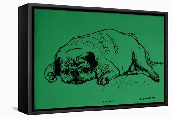 Vincent'-Brenda Brin Booker-Framed Stretched Canvas