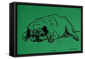 Vincent'-Brenda Brin Booker-Framed Stretched Canvas