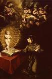 Saint Anthony of Padua and the Infant Christ-Vincente Carducho-Giclee Print