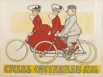 Cycles Cottereau-Vincenti-Framed Giclee Print