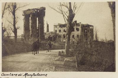 Construction Site in Monfalcone During the First World War