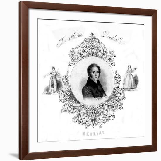 Vincenzo Bellini-null-Framed Art Print