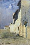 Road in Palestrina-Vincenzo Cabianca-Giclee Print