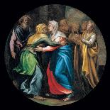 Mysteries of the Rosary, The Visitation-Vincenzo Campi-Framed Art Print