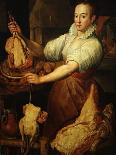 Martha Preparing the Meal for Jesus or Jesus at the House of Martha and Mary-Vincenzo Campi-Giclee Print