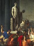 Death of Caesar, March 15, 44 BC-Vincenzo Camuccini-Giclee Print