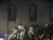 The Death of Julius Caesar-Vincenzo Camuccini-Art Print