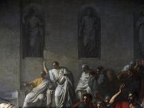 The Death of Julius Caesar-Vincenzo Camuccini-Stretched Canvas