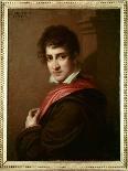 Portrait of Lord George Byron (oil on canvas)-Vincenzo Camuccini-Giclee Print