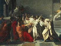 Death of Caesar, March 15, 44 BC-Vincenzo Camuccini-Giclee Print