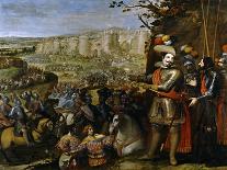 San Juan De Mata Renuncia Al Doctorado Y Lo Acepta Luego Por Inspiración Divina, 1634-Vincenzo Carducci-Giclee Print