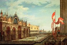 The Return of the Horses of San Marco, Venice, 1815-Vincenzo Chilone-Giclee Print