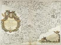 Map of Western Liguria Region-Vincenzo Coronelli-Giclee Print