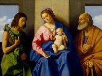 The Supper at Emmaus, 1520-Vincenzo Di Biagio Catena-Framed Giclee Print