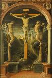 St Sebastian, St Rocco and St Giorgio, Reverse Side of the Processional Banner of Orzinuovi-Vincenzo Foppa-Giclee Print